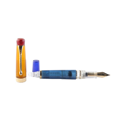 Kanwrite Heritage Fountain Pen - Kingfisher / Gold Trim