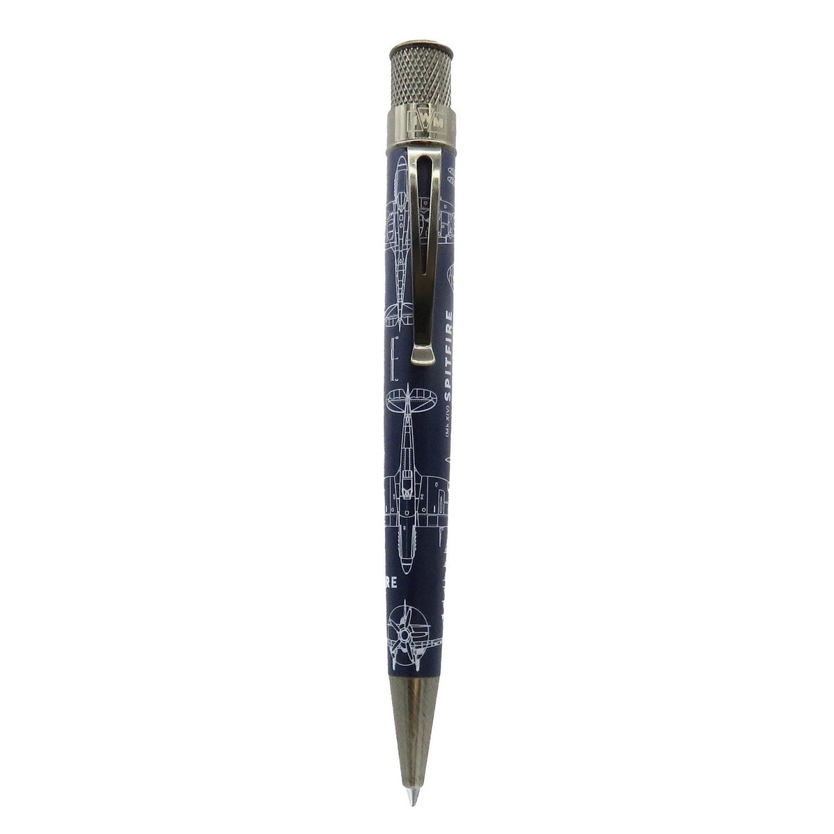 Retro 51 Tornado Imperial War Museum Rollerball - Spitfire Blueprint