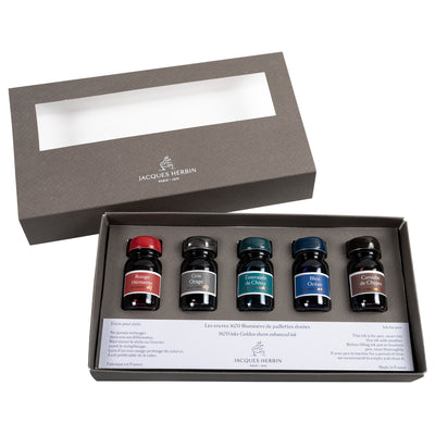 Jacques Herbin 1670 Ink Bottle Gift Set - 5 x 10ml