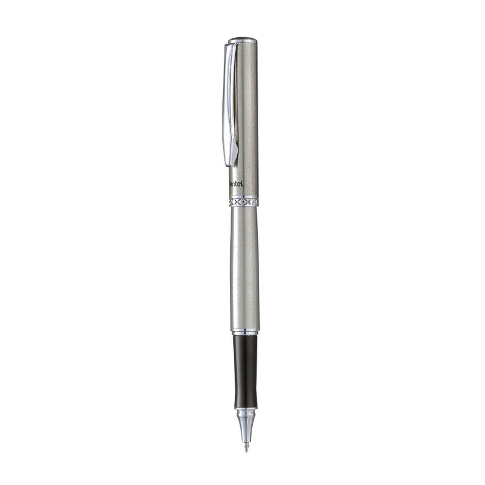 Pentel Sterling EnerGel Rollerball - Stainless Steel / Chrome Trim