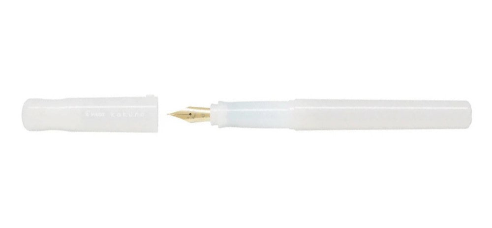Pilot Kakuno Madoromi Fountain Pen - White