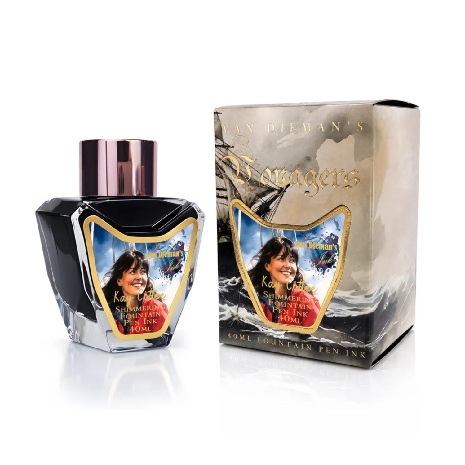 Van Diemans Voyagers Ink Bottle 40ml - Assorted Colours