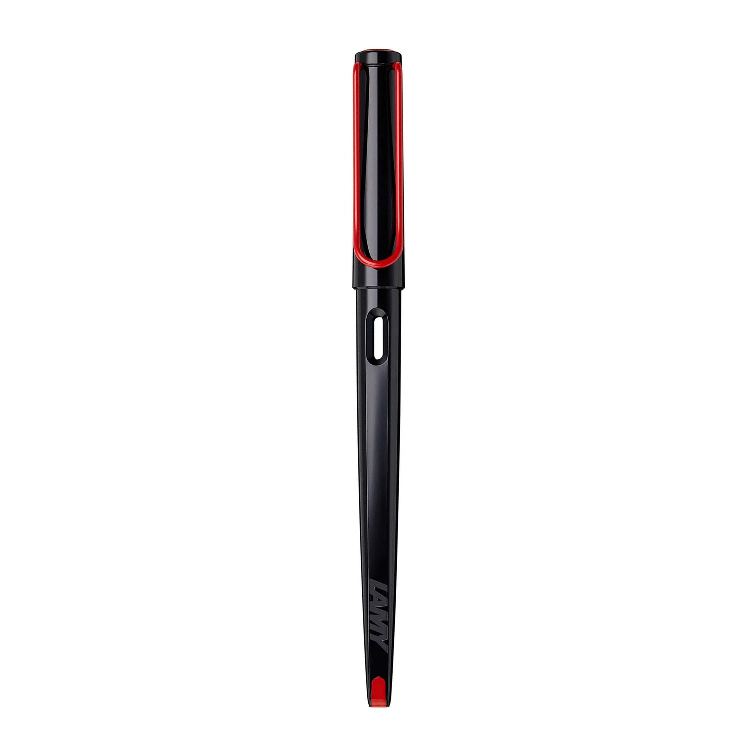 LAMY Joy Fountain Pen - Black / Red Clip