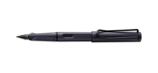LAMY Safari Fountain Pen - Steel Black - 1.1 - FINE ITALIC / Steel Black