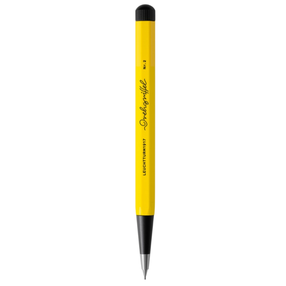 Leuchtturm 1917 Drehgriffel #2 Bauhaus Mech Pencil 0.7mm - Lemon / Black
