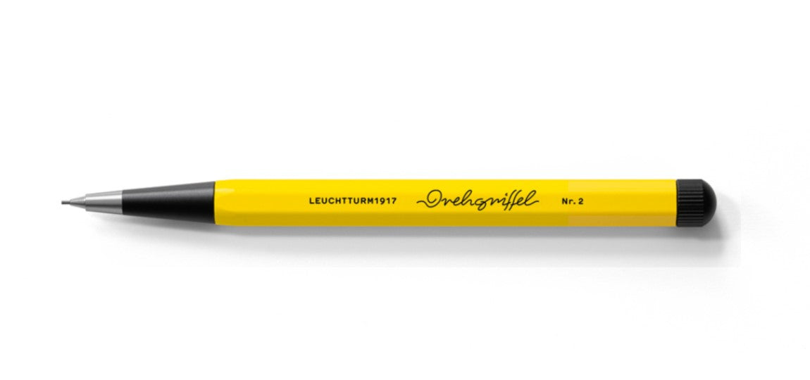 Leuchtturm 1917 Drehgriffel #2 Bauhaus Mech Pencil 0.7mm - Lemon / Black