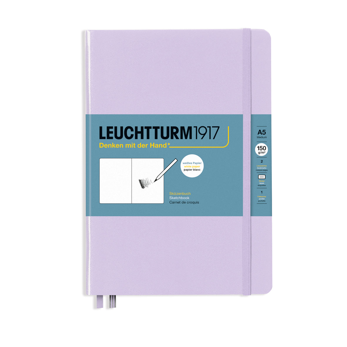 Leuchtturm 1917 Sketch Book A5 - Lilac