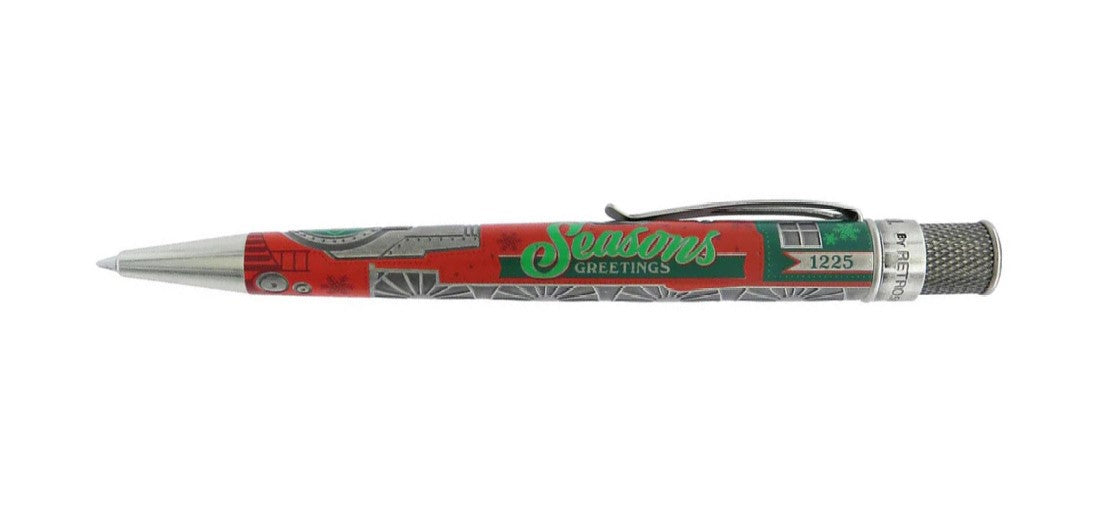Retro 51 Tornado Lionel Trains Rollerball Pen - Christmas Light Express