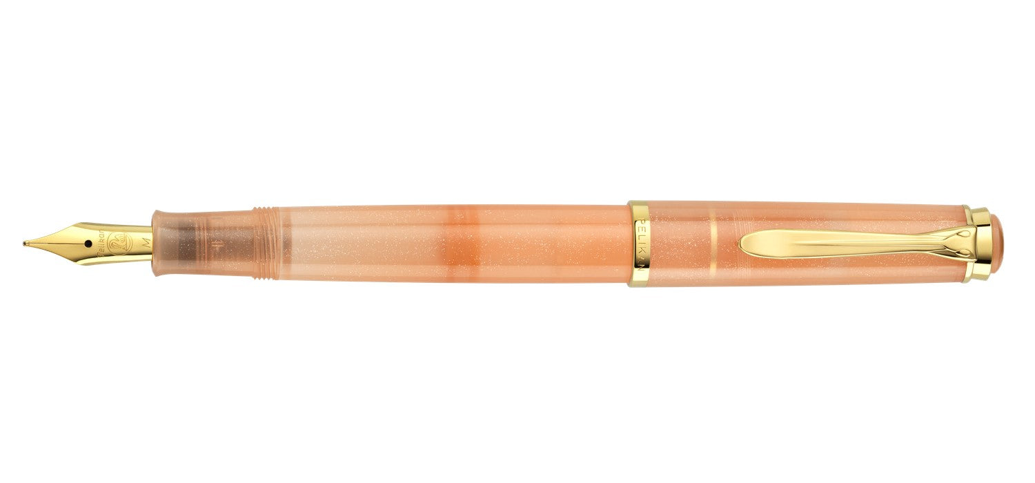 Pelikan Classic M 200 Fountain Pen - Apricot Achat - Special Edition