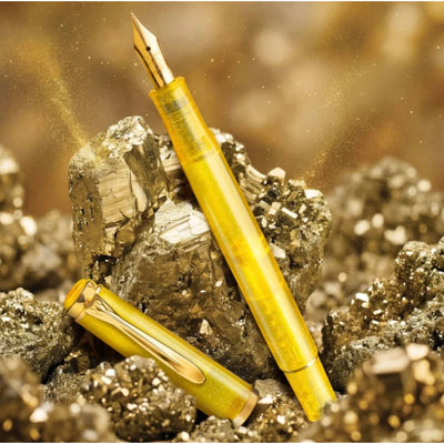 Pelikan Classic M 200 Fountain Pen - Pyrite - Special Edition
