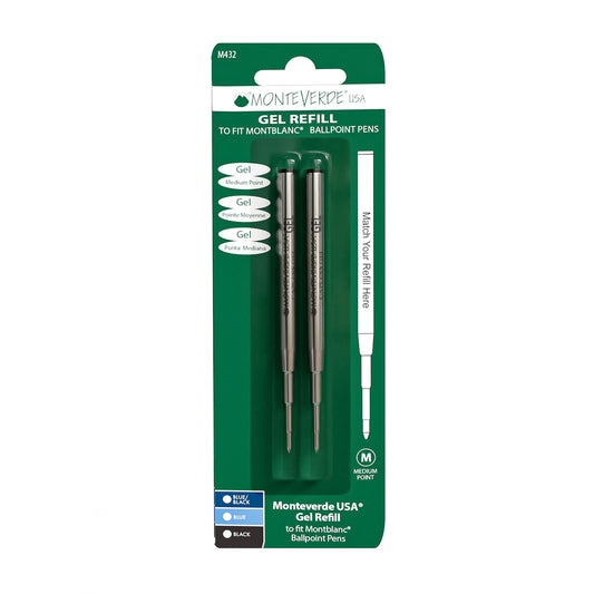 Monteverde Refill (Montblanc Style) Gel - M43 - Pack