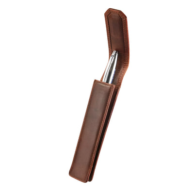 Maverick Leather Pencase - One Pen