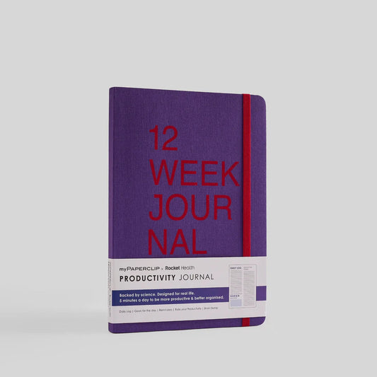 myPAPERCLIP 12 Week Productivity Journal A5