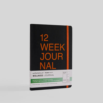 myPAPERCLIP 12 Week Wellness Journal A5