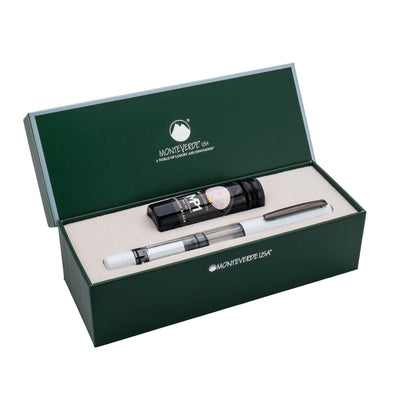 Monteverde MP1 Fountain Pen Set - White Lotus