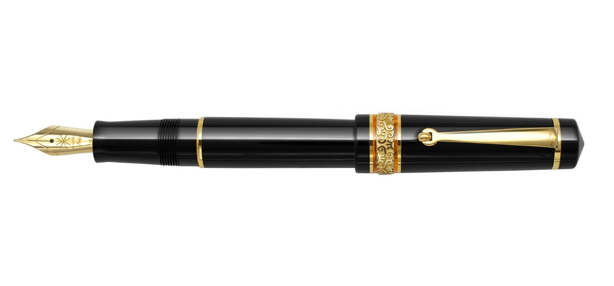 Maiora Alpha Fountain Pen - Nera / Gold Trim