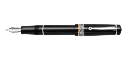 Maiora Alpha Fountain Pen - Nera / Palladium Trim