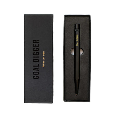 MiGoals Goal Digger Ballpoint Pen - Black