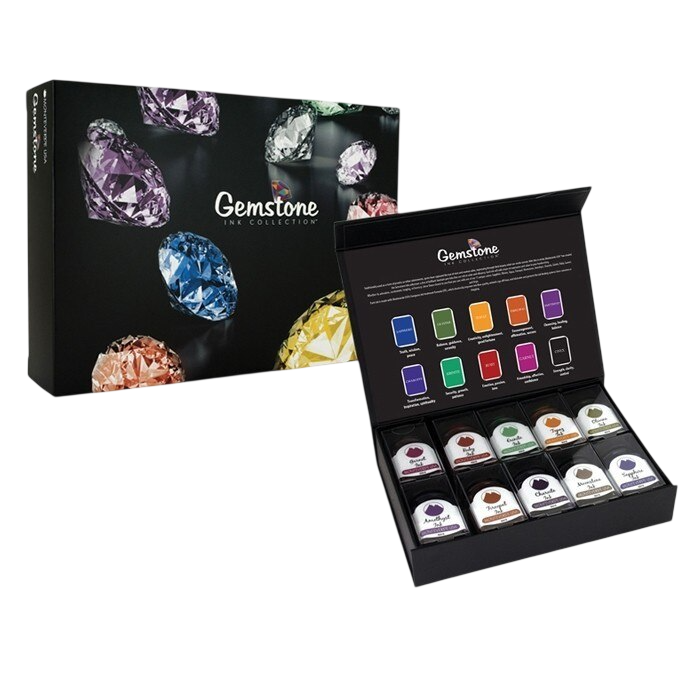 Monteverde Ink Bottle Gift Set (10 X 30ml) - Gemstone