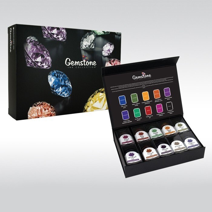 Monteverde Ink Bottle Gift Set (10 X 30ml) - Gemstone