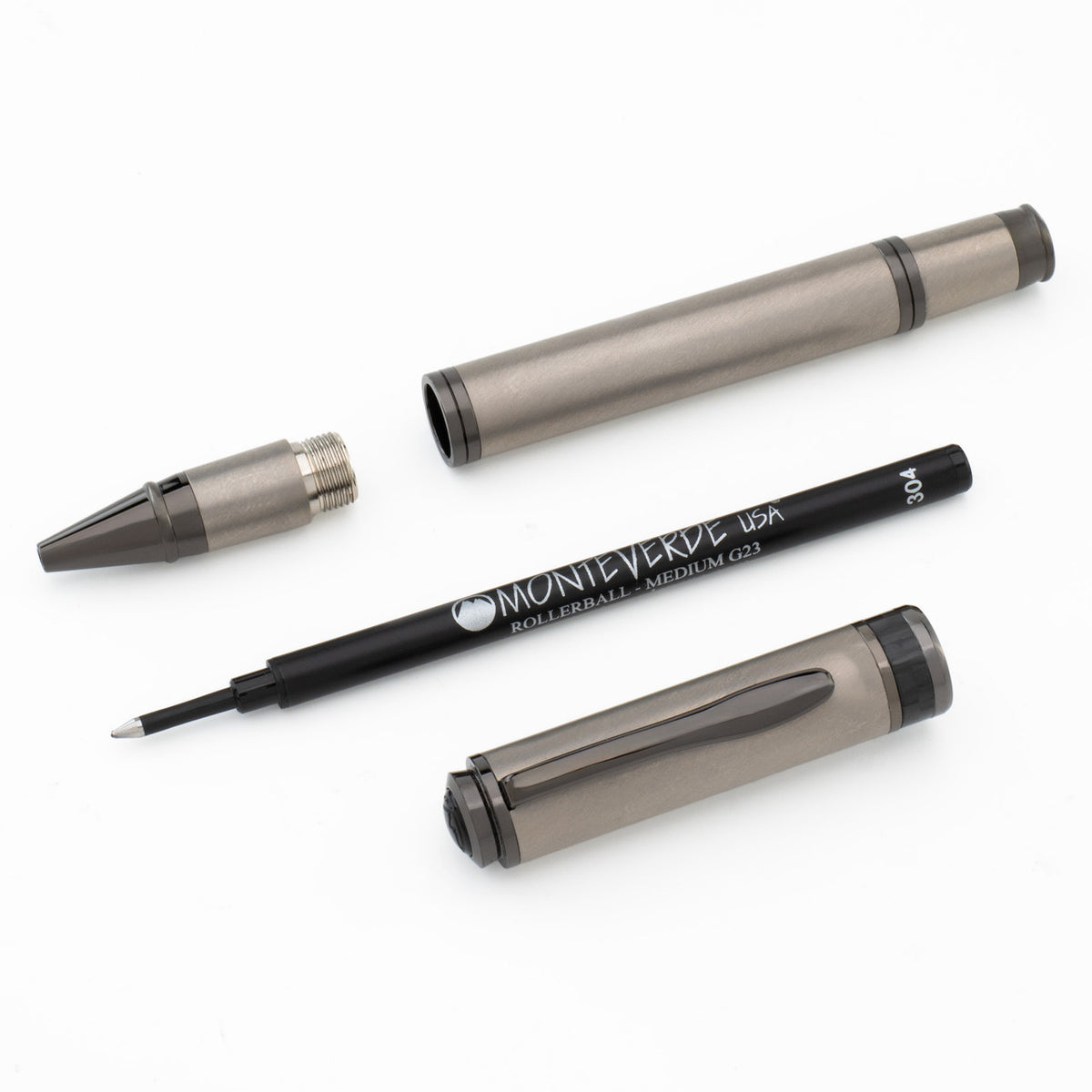 Monteverde Innova Roller Ball Pen - Titanium Limited Edition