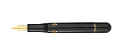 Nahvalur Nautilus Cephalopod Fountain Pen - Black / Gold Trim