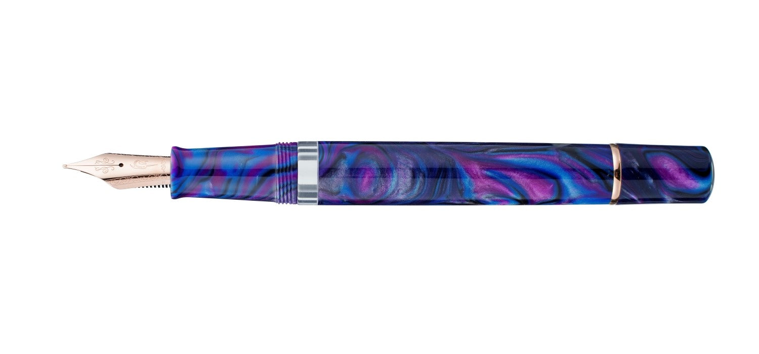 Nahvalur Schuylkill Fountain Pen - Cichlid Purple