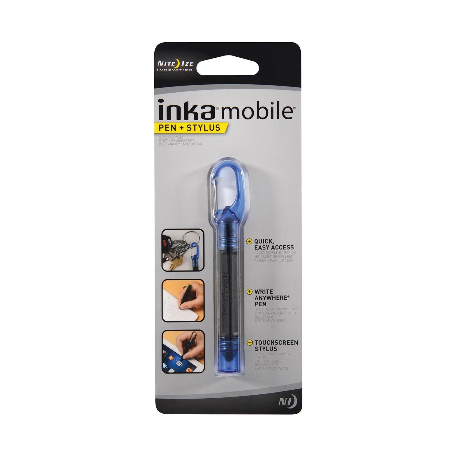 Nite Ize Inka Mobile Ballpoint Pen - Blue