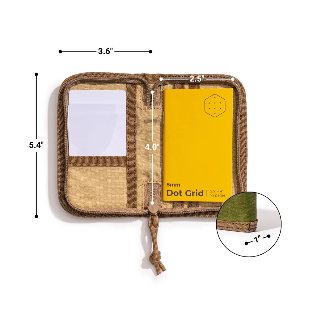 LOCHBY Mini Pocket Journal - Olive