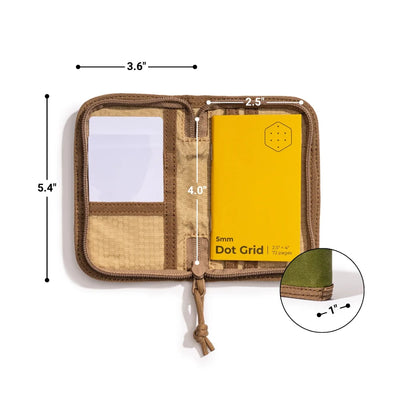 LOCHBY Mini Pocket Journal - Olive