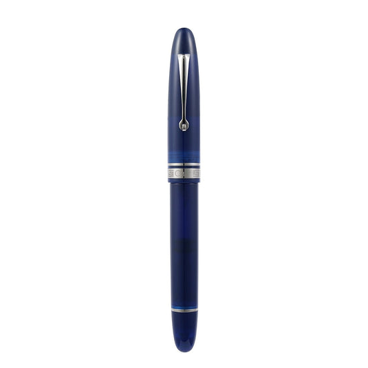 Omas Ogiva Fountain Pen - Blu / Silver Trim
