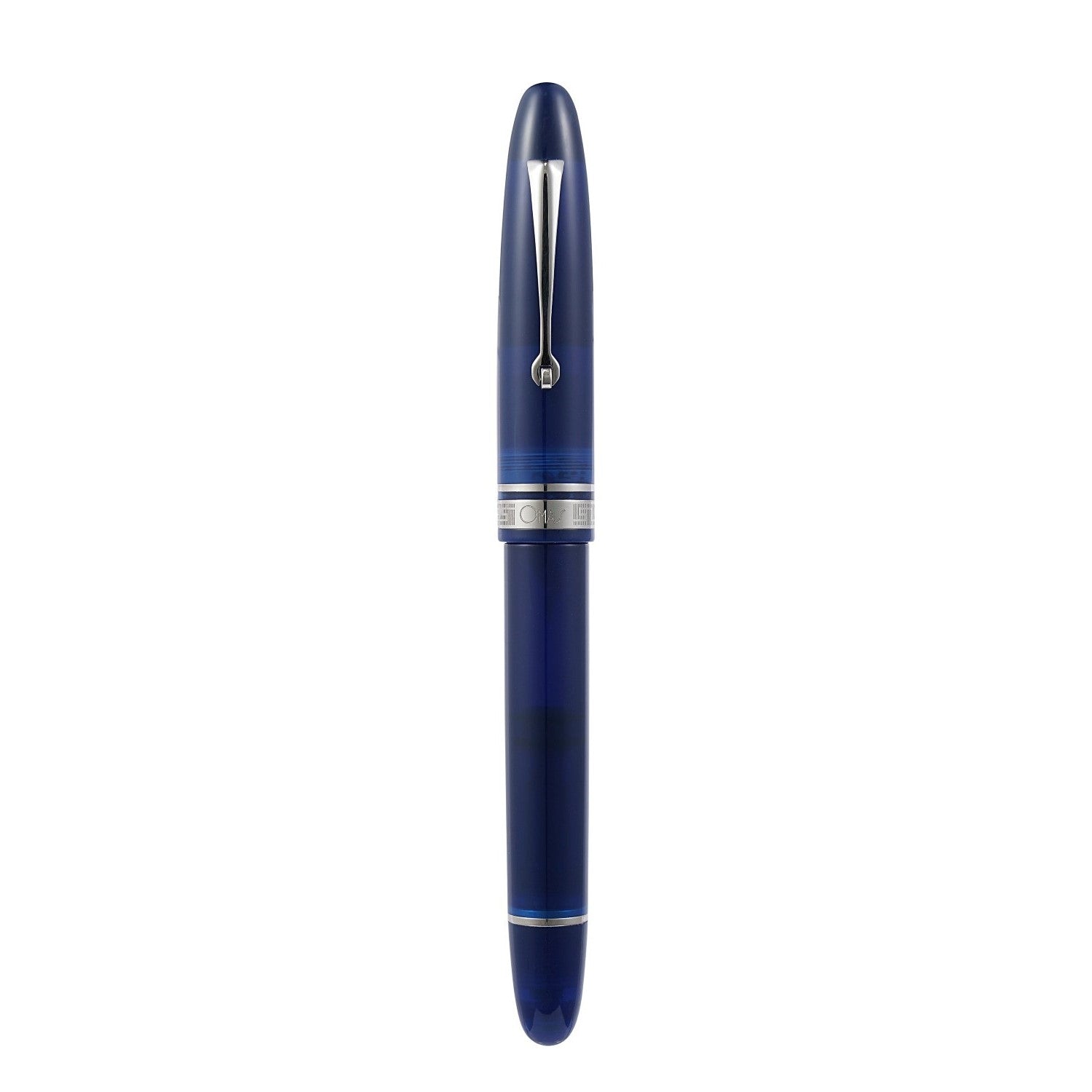 Omas Ogiva Fountain Pen - Blu / Silver Trim