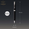 Parker Sonnet Ballpoint Pen - Matte Black / Palladium Trim