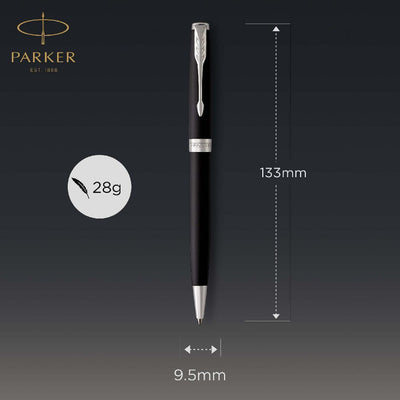 Parker Sonnet Ballpoint Pen - Matte Black / Palladium Trim