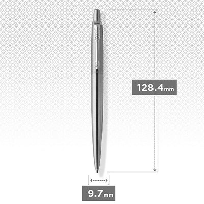 Parker Jotter Ballpoint Pen - Stainless Steel / Chrome Trim