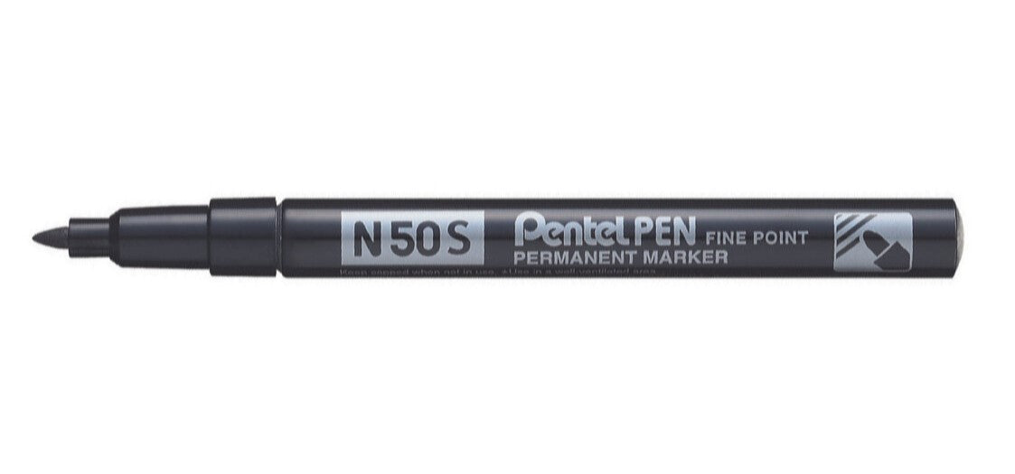 Pentel N50S 1.0MM Permanent Marker Fine