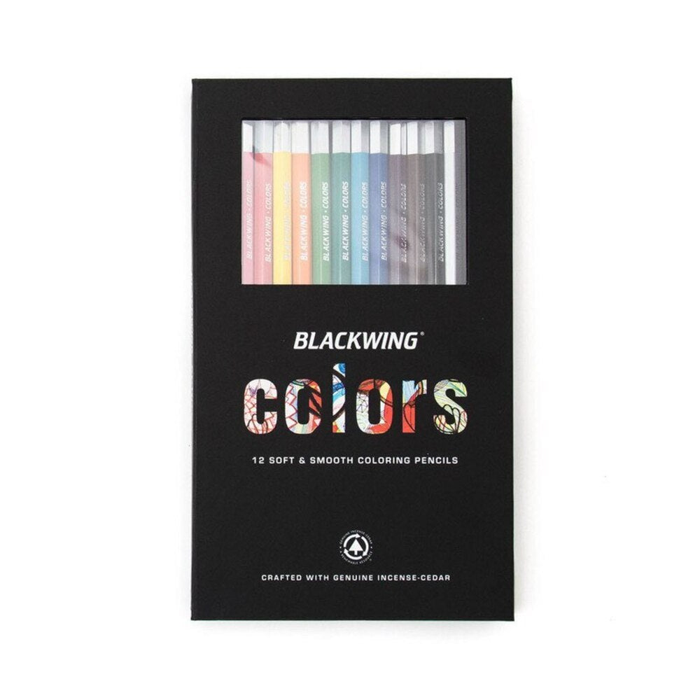 Blackwing Colour Pencils Pack of 12