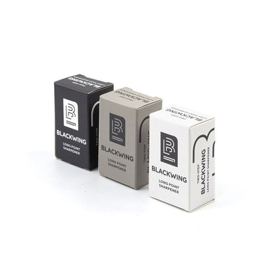 Blackwing Two-Step Pencil Sharpener - White