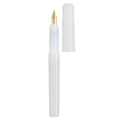 Pilot Kakuno Madoromi Fountain Pen - White