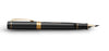 Parker Duofold 135 Centennial Fountain Pen - Black / Gold Trim - Special Edition