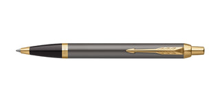 Parker IM Ballpoint Pen - Grey  / Gold Trim - GREY