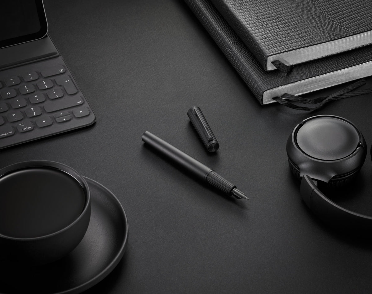 Parker Ingenuity Fountain Pen - Matte Black / Black Trim