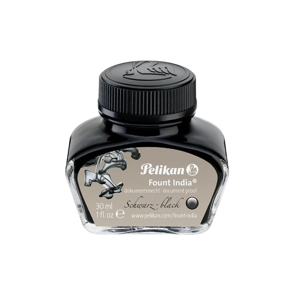 Pelikan 4001 Fount India Ink Bottle 30ml - Black
