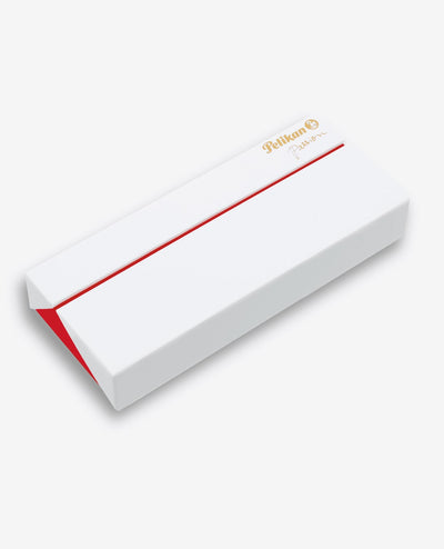 Pelikan Souveran K 600 Ballpoint Pen - Red-White - Special Edition