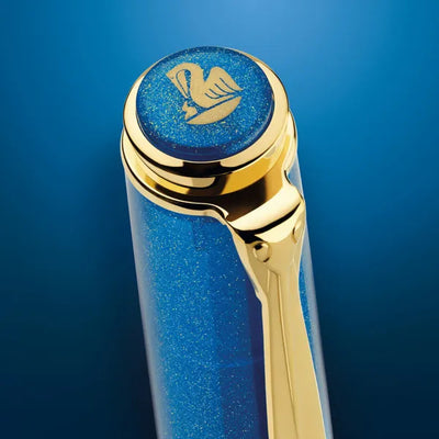 Pelikan Classic M 200 Fountain Pen - Golden Lapis - Special Edition