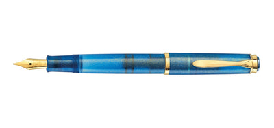 Pelikan Classic M 200 Fountain Pen - Golden Lapis - Special Edition