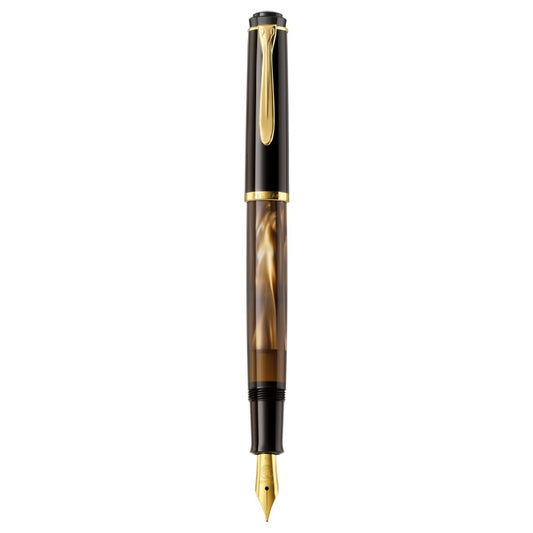 Pelikan Classic M 200 Fountain Pen - Marble Brown