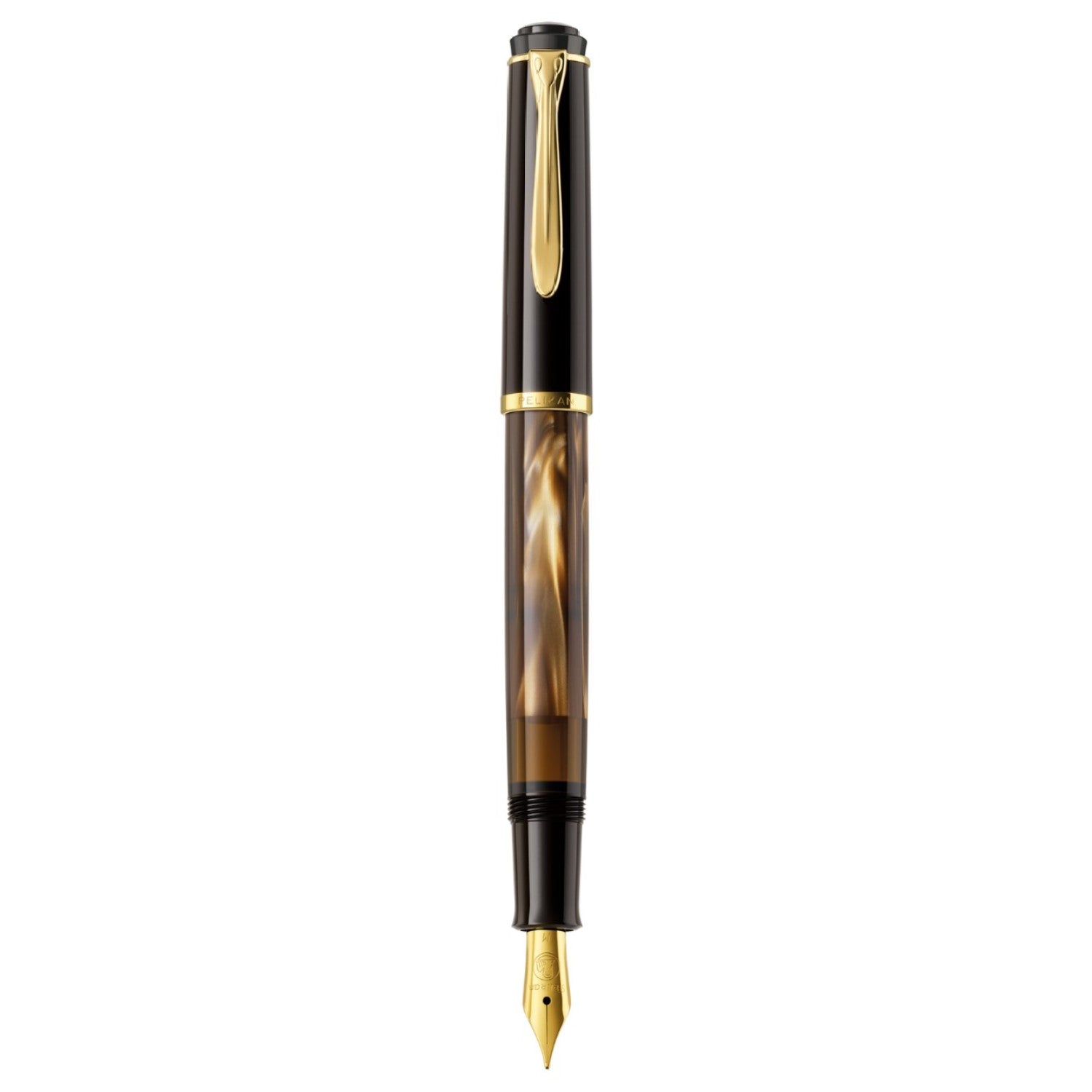 Pelikan Classic M 200 Fountain Pen - Marble Brown