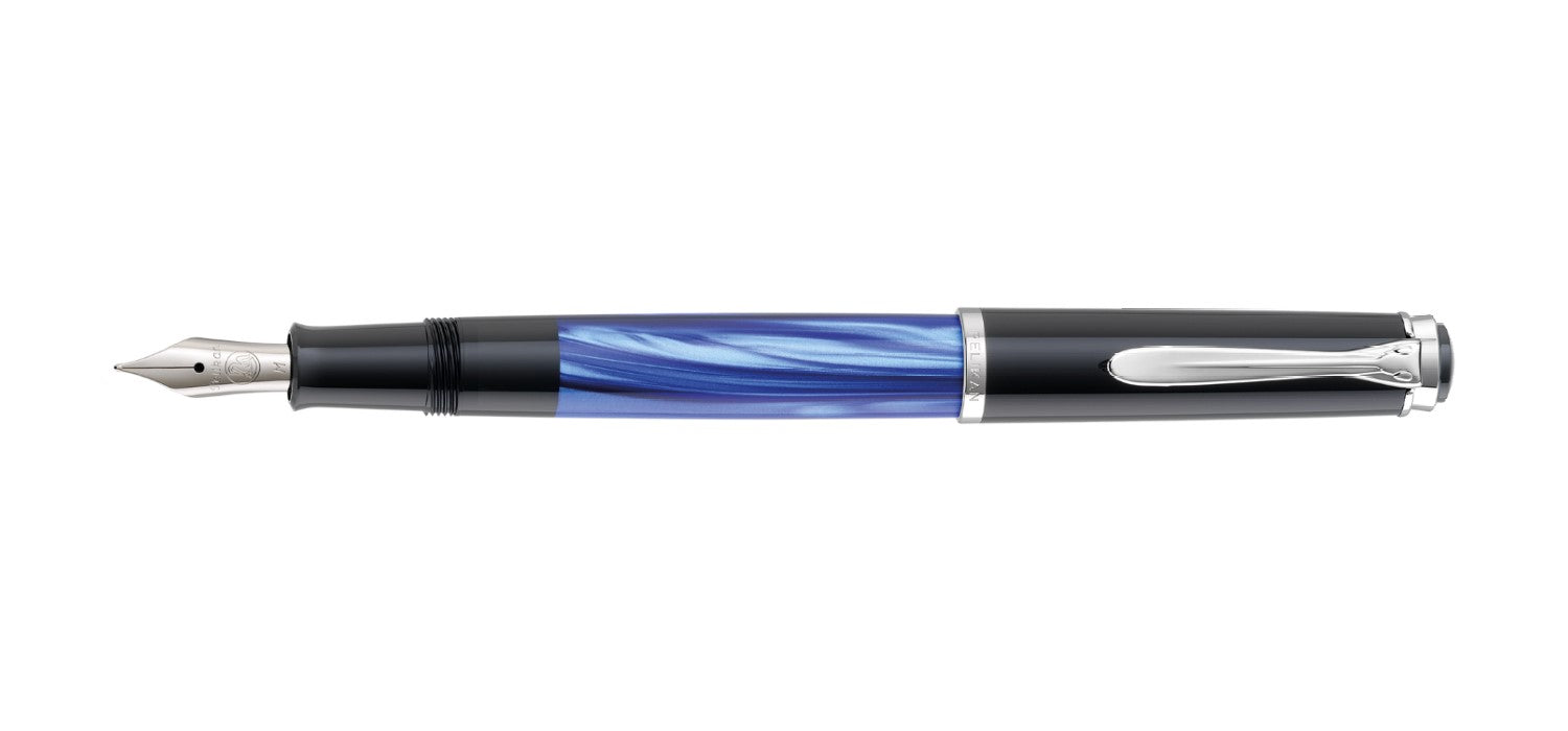 Pelikan Classic M 205 Fountain Pen - Marble Blue