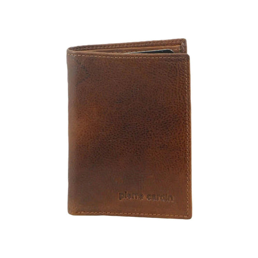Pierre Cardin RFID Leather Credit Card Wallet 8784 - Cognac